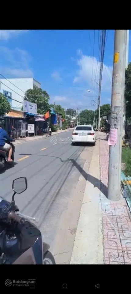 Bán lô đất thổ cư 497m2 mặt tiền đường tân hiệp 14 hóc môn