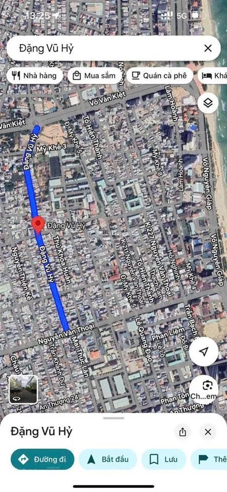 Mặt tiền đường 7,5m đặng vũ hỷ cách nguyễn văn thoại 100m.
