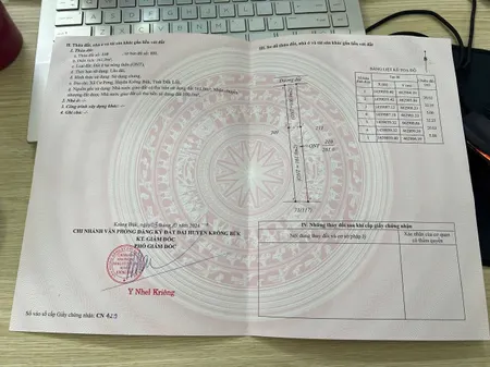 Bán đất 261.1m² giá 225 triệu Xã Cư Pơng