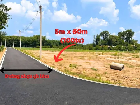 Bán đất 300m² ngang 5m giá 530 triệu Xã Minh Thạnh