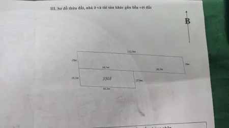 Bán đất 1002.1m² Đất nông nghiệp ngang 18m dài 56m giá 2 tỷ 1 Xã Phước Vĩnh Tây