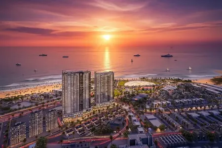 BÁN CĂN 2PN , VIEW TRỰC DIỆN BIỂN  QUY NHƠN- THE SAILING