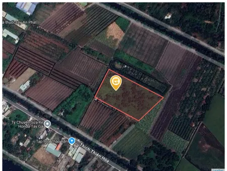 Bán đất 7670m² ngang 62m giá 23 tỷ Xã Bình Lợi