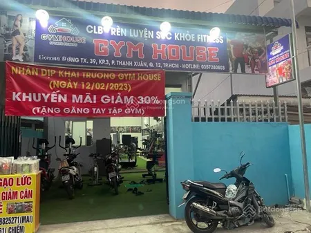 Nhà xưởng mặt tiền đường thạnh xuân 39, p. thạnh xuân, q12, 171m2 (7mx25m) dòng tiền 15tr/th 7,8tỷ