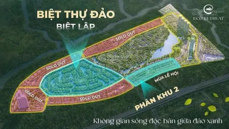 Biệt thự đơn lập đảo (căn góc) giá 34tỷ, đại lộ rộng 20m 0963 552 ***