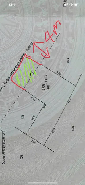 Bán nhà 4950.4m² ngang 5.8m giá 8.6 tỷ Phường Buôn Ma Thuột