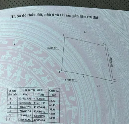 Bán đất 3954.7m² ngang 56m giá 2.75 tỷ Phường Mũi Né