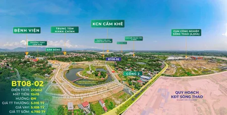 BIỆT THỰ VIEW HỒ KHAN HIẾM – PHONG THỦY SINH TÀI, ĐẲNG CẤP SỐNG XANH