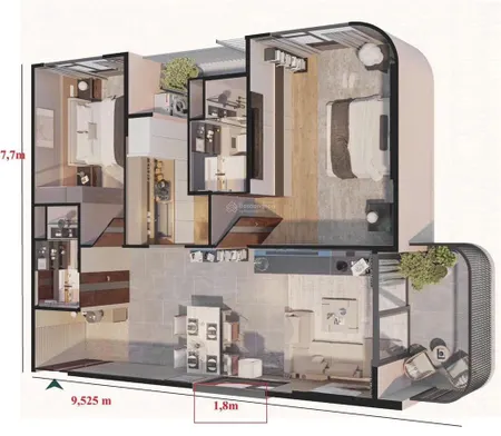 Căn góc b04 lựa chọn hoàn hảo cho tổ ấm hiện đại