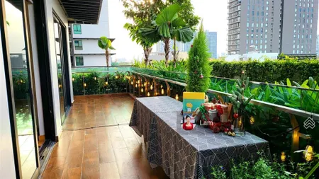 Căn sân vườn 2pn 2wc diện tích sân vườn lên tới 40m2 thỏa sức trồng cây xanh và rau sạch tại nhà