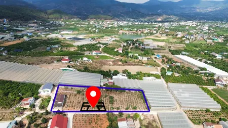 Đất Thổ cư bằng view đẹp TT Nam Ban cách DT725 chỉ 1,4km gần chợ siêu thị vv 0938609098