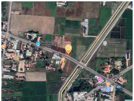 Bán đất 212.6m² Xã Hậu Nghĩa