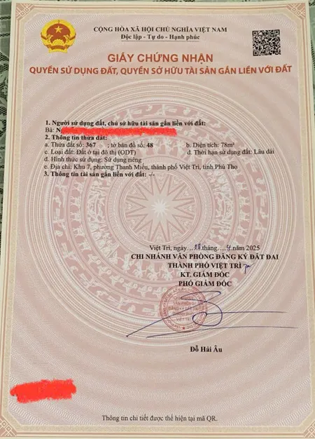 Chính chủ bán lô 76m trục chính Đồi Cam kinh doanh được luôn.LH 0865566675
