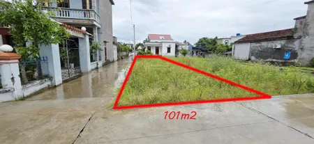 Chính chủ bán lô đất góc 101 m2 sát kcn visip tiềm năng tăng giá x2 sổ đỏ chính chủ