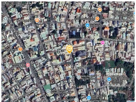 Bán nhà MTKD 156m² ngang 4.7m giá 9.7 tỷ Phường Đông Hưng Thuận