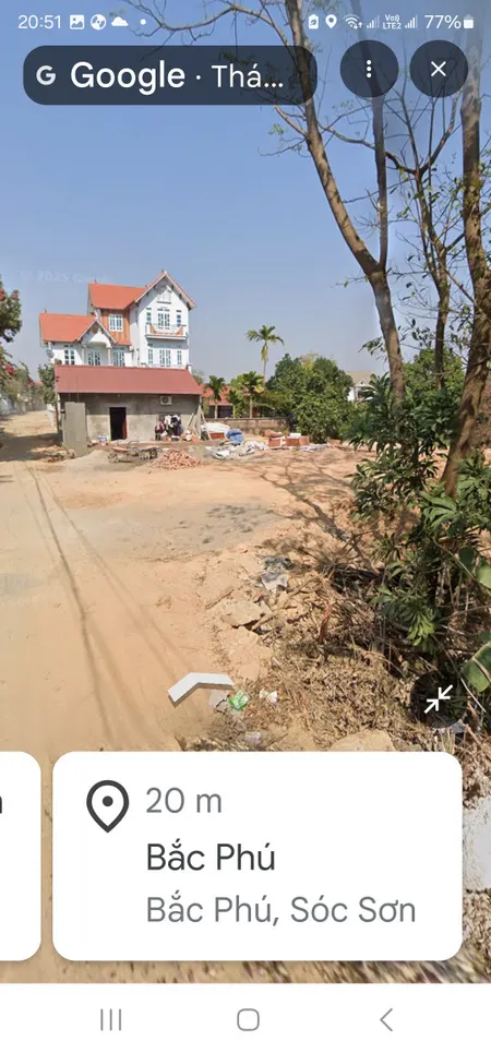 Bán đất 1238.5m² ngang 27, 5m giá 35 tỷ Xã Đa Phúc