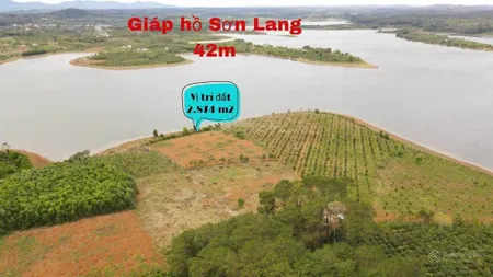 Chính chủ cần bán gấp lô đất mặt tiền hồ vĩnh sơn b kbang. giá tốt