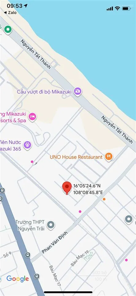 Bán đất biển mặt tiền xuân thiều, giữa mikazuki nhật và phan văn định dt 95m2, ngang 6m