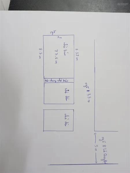Bán đất hiếm phú đô ô tô đỗ cửa 3 thoáng mặt tiền 8.3m siêu bề thế