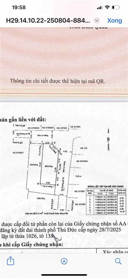 Chủ ngộp gửi bán gấp lô đất 65m2, lô góc 2mt ngay chợ hiệp bình, thủ đức. giá chỉ 4,2 tỷ