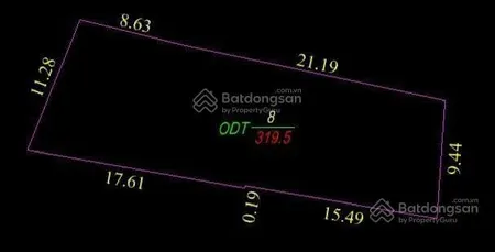 Bán lô đất mặt tiền đường lạc thiện phường bắc nha trang