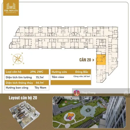 Sốc! căn hộ 2pn view công viên & bể bơi chỉ 3,2 tỷ! the minato residence chuẩn sống nhật bản tại hp