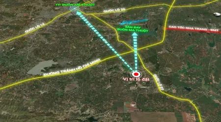 Bán đất 2115.1m² ngang 5m giá 400 triệu Xã Ea Ktur