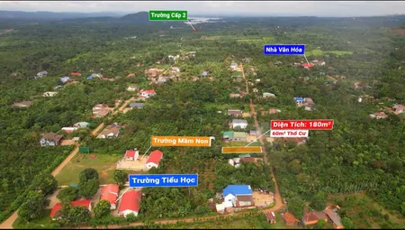 Bán đất 180.3m² ngang 6m giá 300 triệu Xã Ea Ktur