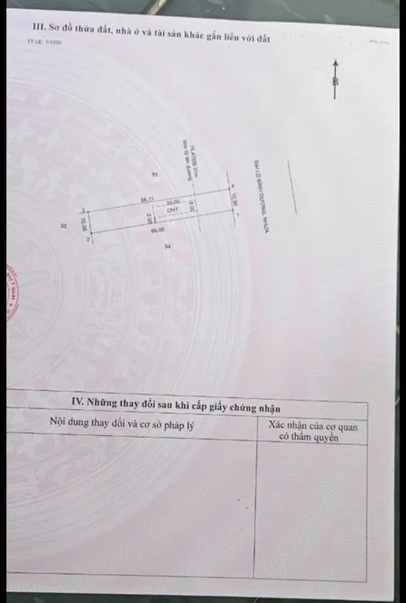 Bán đất 600m² ngang 10m giá 6.9 tỷ Xã Bàu Bàng