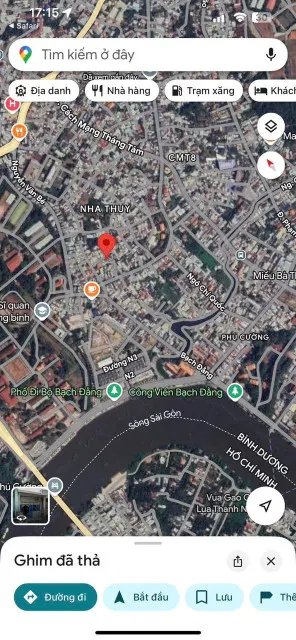 Đất Phú Cường (phường Thủ Dầu Một-TP.HCM) sót lô đường oto thông gần Phố Bạch Đằng,vị trí đẹp hiếm giá êm