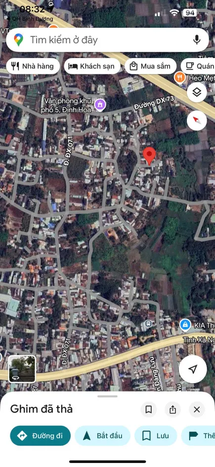Đất Định Hoà cũ (phường Chánh Hiệp-TP.HCM) đường oto nhanh DX072 sót lô giá công nhân