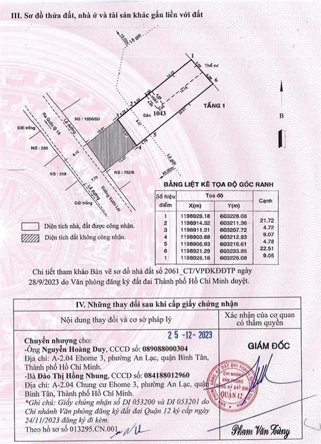 Bán đất tặng nhà cấp 4 mặt tiền vườn lài diện tích 9x36 giá 29.5 tỷ đường dự phóng 40m