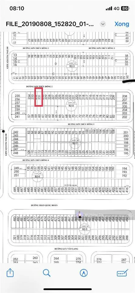 Mt sơn thuỷ đông 2 dt 101m2 giá chính chủ làm việc 7ty6 có thương lượng ncc