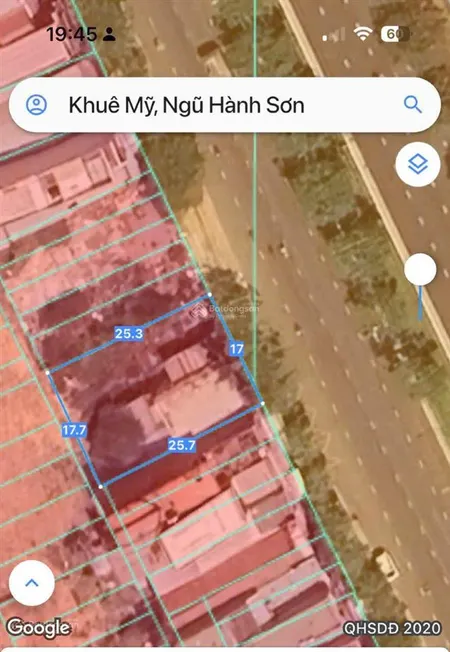 Bán đất mặt tiền đường lê văn hiến, diện tích đất 440m đường 33m lề 5m giá 33 tỷ
