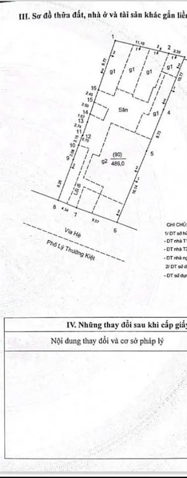 (mặt tiền 14m) mặt phố lý thường kiệt, hoàn kiếm, dt = 486m, mt 14m, gpxd 11 tầng (nổi + hầm)