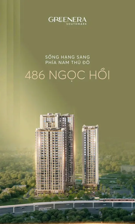 Bán căn hộ Greenera Southmark SM2.1205, 12 tỷ, 130m2, 3PN, 3WC, giá tốt tại Thanh Trì, Hà Nội