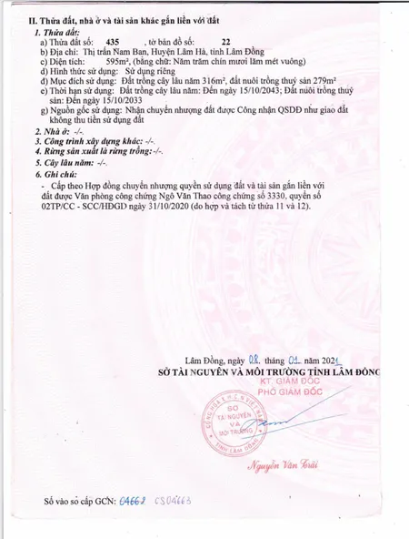Bán Đất Thị Trấn Nam Ban