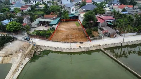 Bán đất gần tt xuân mai chương mỹ 500m2 x mt 23m phân lô ô tô tránh kinh doanh view hồ chỉ 10tr/1m2