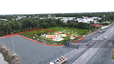 Đất góc 2 mt đường ba tháng hai nối dài tại ngã tư tà niên, 27x60x45m, quy hoạch thổ cư, sổ hồng