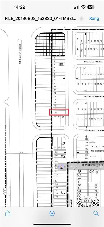 Mt nguyễn xiển khu đất biển sơn thuỷ ncc làm việc lô cặp và lô kẹp cống vị trí đẹp