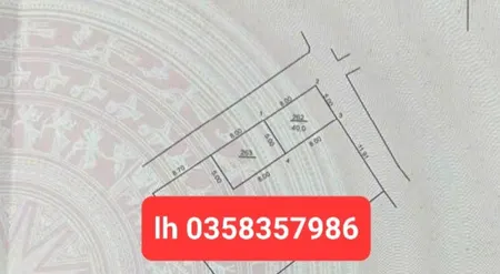 Bán đất 40m² ngang 5m giá 1.65 tỷ Xã Nội Bài
