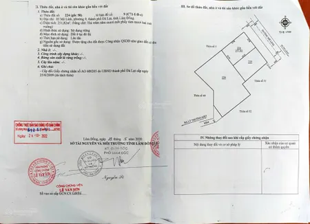 Bán 2 lô đất biệt thự liền kề đường mê linh, p9, đà lạt hơn 250m2/1 lô, view hồ đẹp, đầu tư tốt