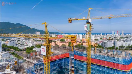 Cực hiếm cần bán căn hộ 2pn 61,8m2, tầng 12a peninsula đà nẵng, mặt sông hàn sổ đỏ lâu dài