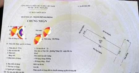 Cần bán lô đất mặt đường 8m tuyến chợ cát vũ, tràng cát 82m2 giá chỉ 2.79 tỷ