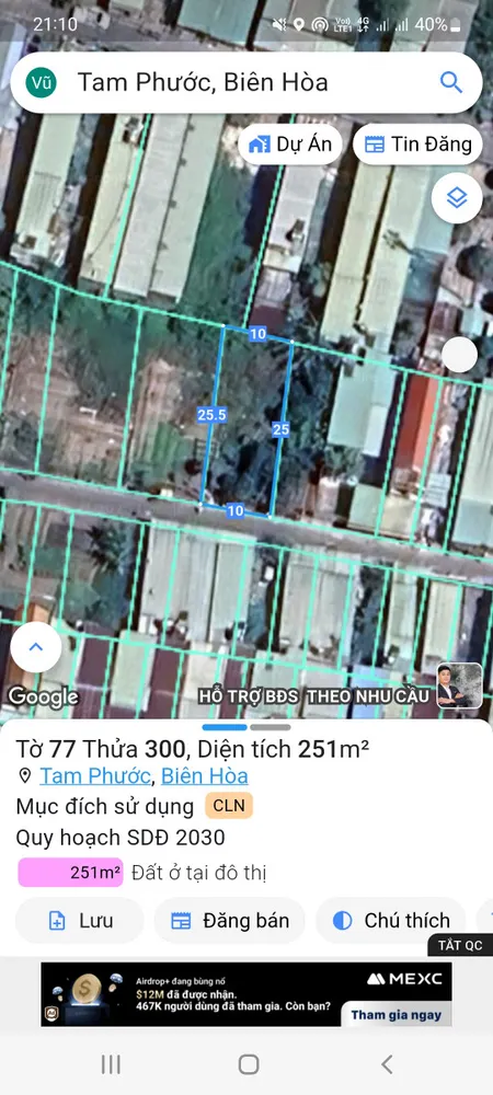 Nhà Đất Tam Phước Biên Hòa Đồng Nai