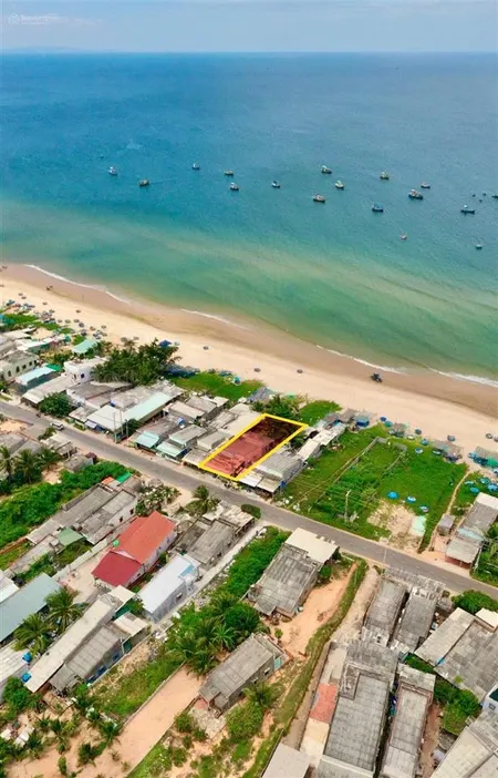 Bán 456m2 thổ cư mặt tiền biển lạc long quân, tiến thành gần novaworld tiện xây villa, homestay