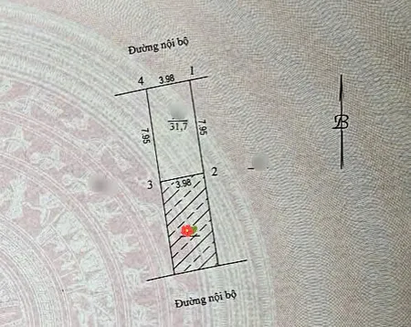 BÁN MẢNH ĐẤT PHÂN LÔ TÂY TỰU 31,7M2
