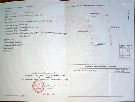 Đất chính chủ 2 mặt tiền, thổ vườn ven biển la gi phường bình thuận, vị trí hot, shr 0904 787 ***