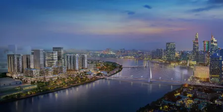 Bán căn hộ hạng sang 4 phòng ngủ The Opusk Thủ Thiêm – View sông đẳng cấp, 249m², 103 tỷ