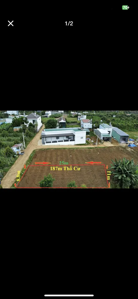 Bán gấp lô đất hẻm Phạm Văn Đồng thôn 13 Lộc Thành